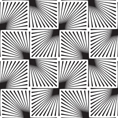 Seamless linear pattern. Stylish texture with repeating geometric shapes.