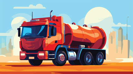 Hot 2d flat cartoon vactor illustration isolated background