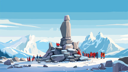 Illanaaq Inukshuk the symbol of 2010 Winter Olympic
