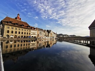 Obraz premium reflet dans l'eau