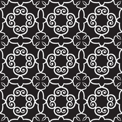Ornamental pattern. Seamless background.