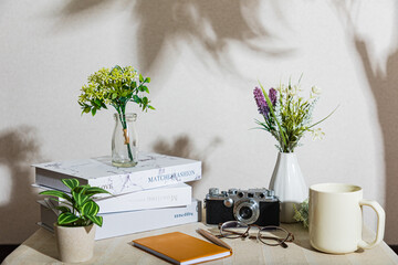 観葉植物を中心としたインテリア小物