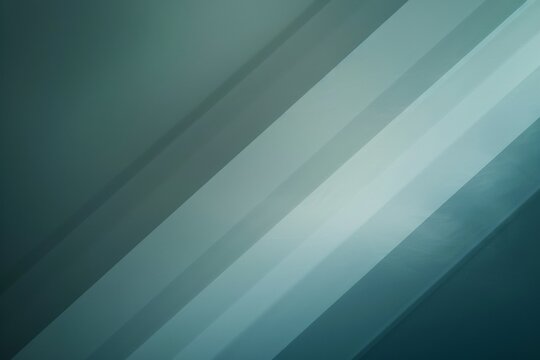 Modern minimalistic background with diagonal lines in teal and green