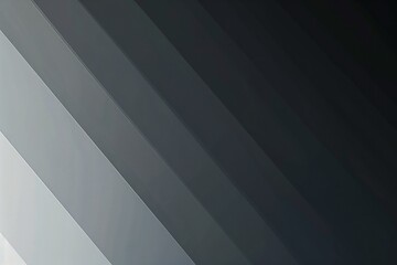 Minimalistic background with diagonal lines in shades of gray and dark grey - obrazy, fototapety, plakaty