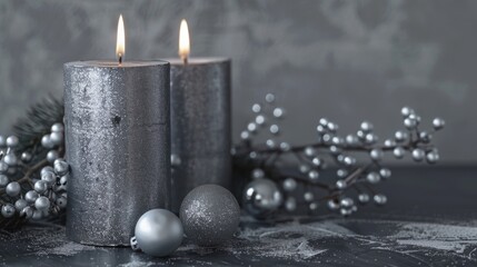 Candles on a table, perfect for home decor ideas
