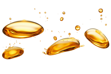 Symphony of Liquid Elegance. On White or PNG Transparent Background.