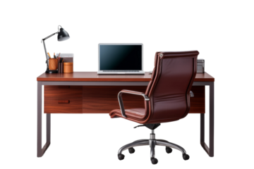The Productivity Station. On White or PNG Transparent Background.