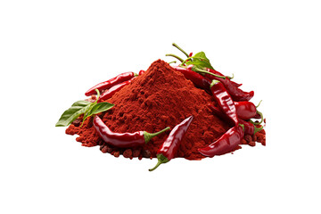 Obraz premium Paprika on transparent background.