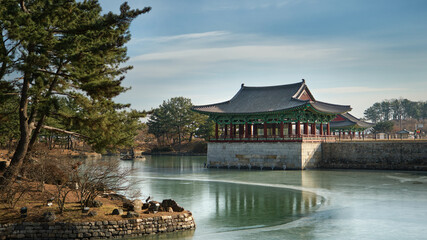 Donggung Palace and Wolji Pond, Gyeongju, South Korea