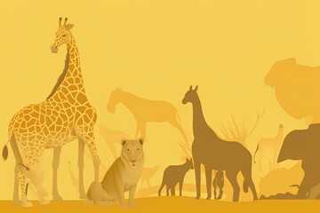 giraffe in the desert made by midjourney