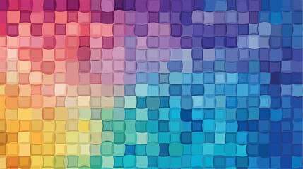 Mosaic horizontal colorful pattern for wallpapers a