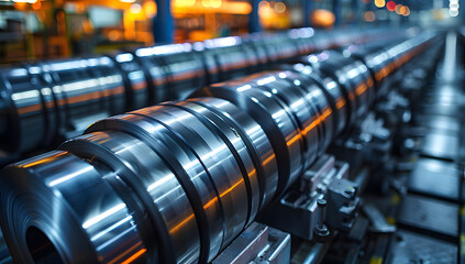 Steel Rolls in Industrial Production, Highlighting Strength & Innovation