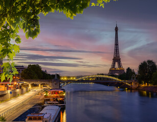 Eiffel Tower and Pont Ruel - 784460440