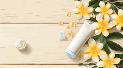 Natural cosmetics for skin face sunscreen spf50 hea