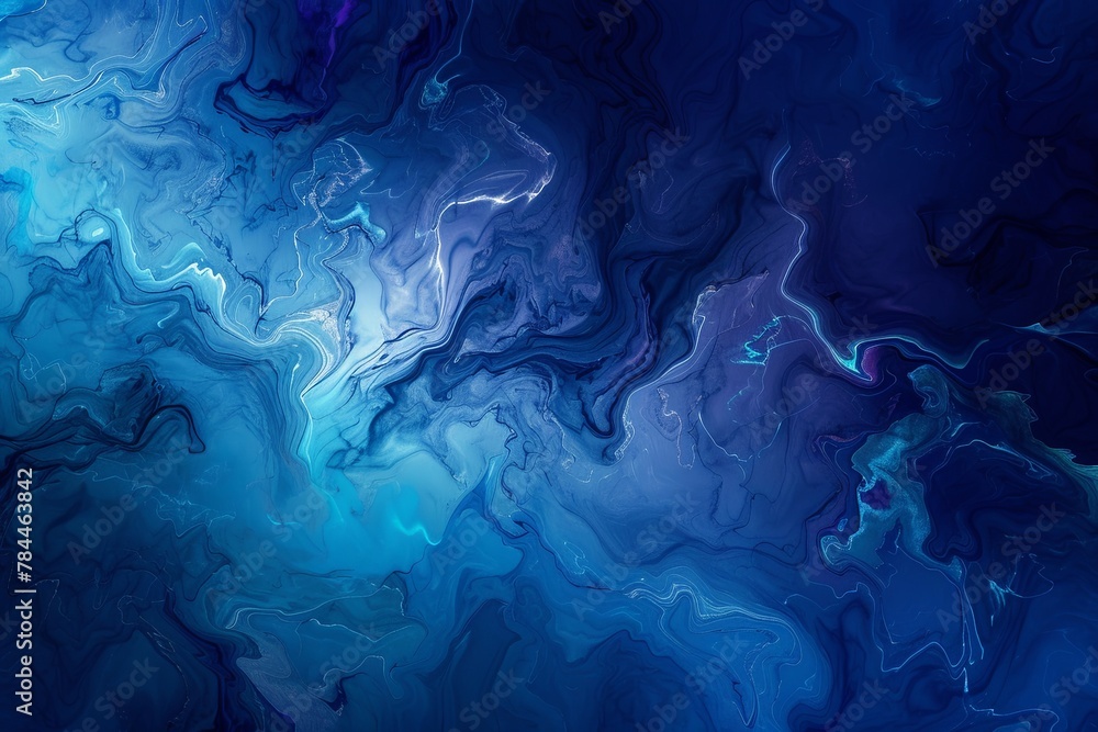 Poster blue abstract texture background. with space for text. color gradient. generative ai