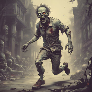 zombie running 