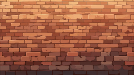 Old brick texture 2d flat cartoon vactor illustration