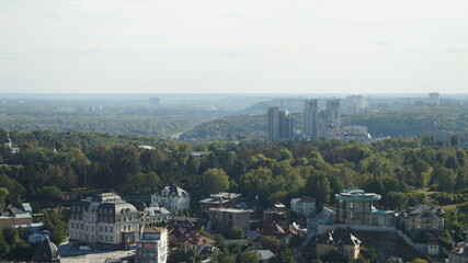 Fototapeta premium view of the city. View of the Kyiv 
