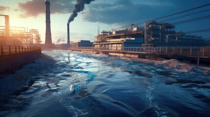 environmental impact of industrial waste water