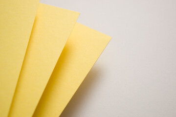 Geometric white and yellow 3d background