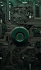 Electronic circuit board. Technology background