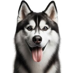 Fototapeta premium Isolated Cute Funny Animal on a Clear PNG Canvas, Generative AI