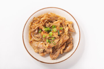 鶏肉もやし炒め