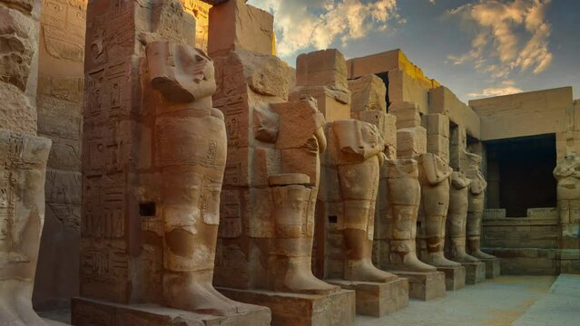 Great Hypostyle Hall of the Temple of Karnak, Egypt