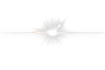 Light flare effect isolated transparent background png