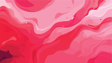 Fototapeta na wymiar Red and pink abstract liquid painting art background