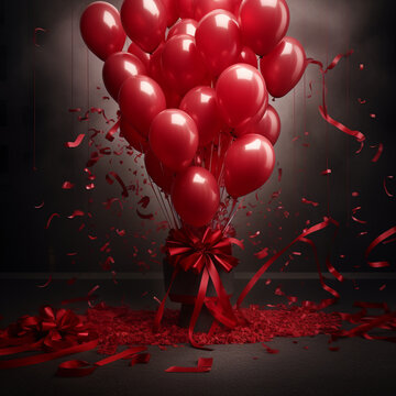 Decoration of ballons