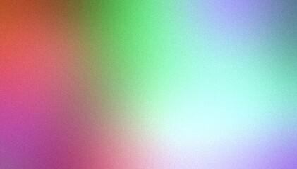 Obraz premium Red purple blue green white , template empty space , rough grainy noise grungy texture color gradient rough abstract background shine bright light and glow