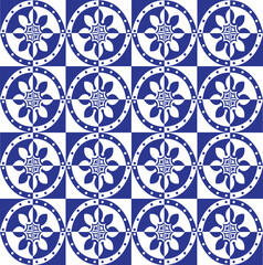 seamless pattern with flowers