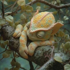Chameleon Charm: Mesmerizing Images of Colorful Reptilian Wonders