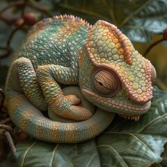 Chameleon Charm: Mesmerizing Images of Colorful Reptilian Wonders