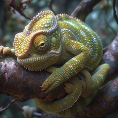 Chameleon Charm: Mesmerizing Images of Colorful Reptilian Wonders