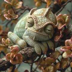 Chameleon Charm: Mesmerizing Images of Colorful Reptilian Wonders