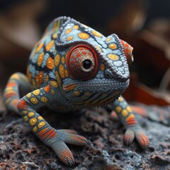 Chameleon Charm: Mesmerizing Images of Colorful Reptilian Wonders