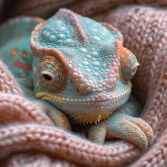 Chameleon Charm: Mesmerizing Images of Colorful Reptilian Wonders