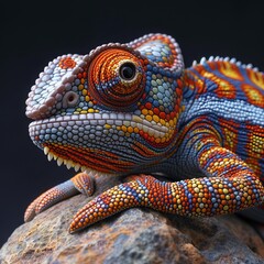Chameleon Charm: Mesmerizing Images of Colorful Reptilian Wonders