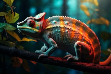 Chameleon Charm: Mesmerizing Images of Colorful Reptilian Wonders