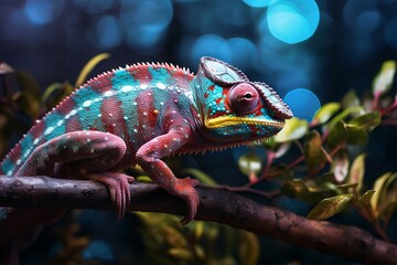 Chameleon Charm: Mesmerizing Images of Colorful Reptilian Wonders