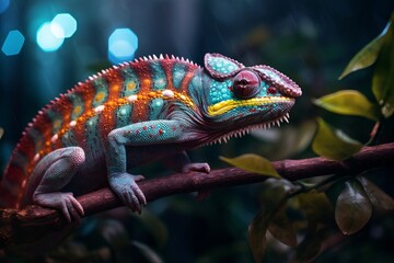 Chameleon Charm: Mesmerizing Images of Colorful Reptilian Wonders