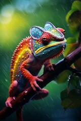 Chameleon Charm: Mesmerizing Images of Colorful Reptilian Wonders