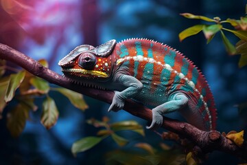 Chameleon Charm: Mesmerizing Images of Colorful Reptilian Wonders
