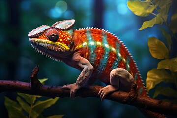 Chameleon Charm: Mesmerizing Images of Colorful Reptilian Wonders