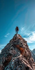 Mountain, Climbing and Mountaineering. Close Up. 10 Prompts.