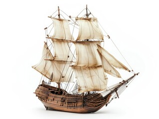 Old-Fashioned Sailing Ship