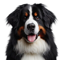 Fototapeta premium Isolated Cute Funny Animal on a Clear PNG Canvas, Generative AI