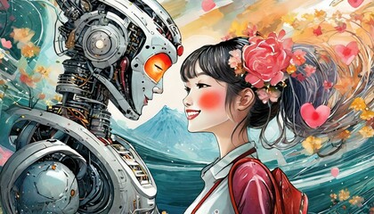 ロボットと人間の恋愛